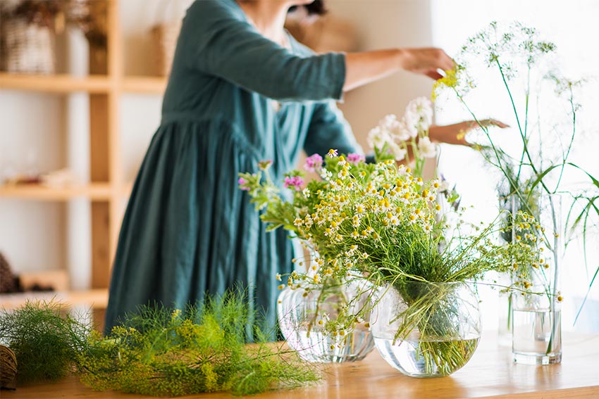 花のある暮らしで癒され空間を手に入れよう！おうち時間の充実にも | 花と笑顔を暮らしのそばに − はなのわ