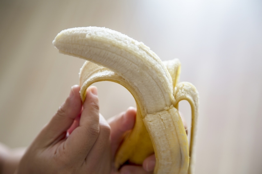 栄養満点のバナナ